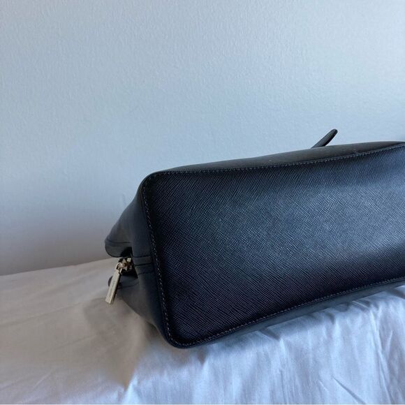 KATE SPADE Black Leather Satchel Madison Dumpling Dolly Phoebe Tote Crossbody - Picture 7 of 11